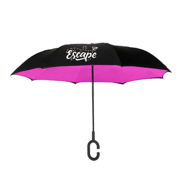 Shed Rain™ UnbelievaBrella™ (Solids) - Reverse Opening &amp; Hands-Free