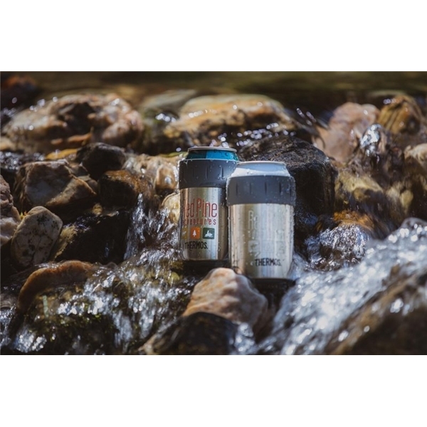 12 oz Thermos® Double Wall Stainless Steel Can Insulator