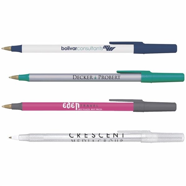 BIC® Round Stic® Pen - Tungsten Carbide