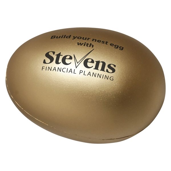 Golden Egg - Stress Reliever - Polyurethane