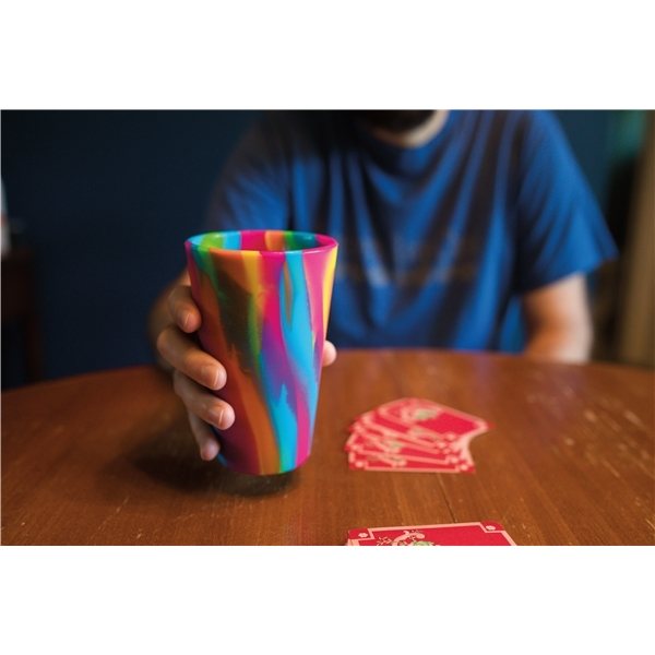 Silipint® Straight Up Pint Glass - 16 oz - Unbreakable &amp; Insulated