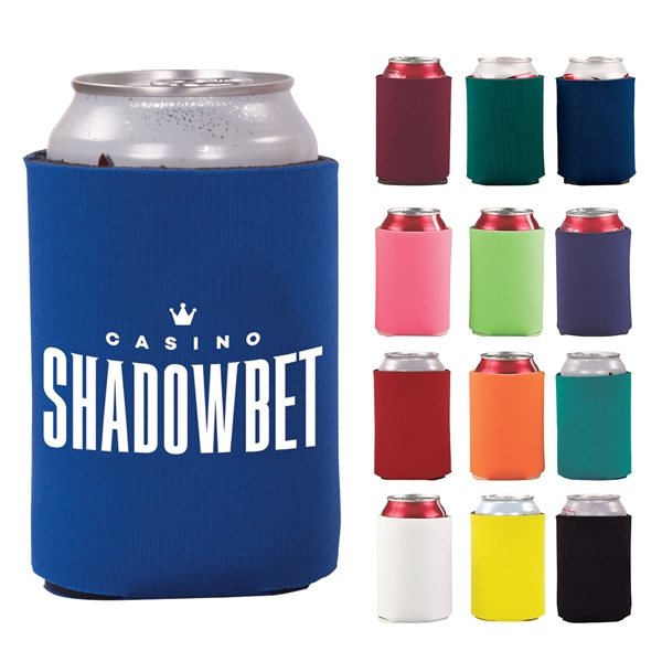 Budget Collapsible Foam Can Cooler Holder - 1 Side