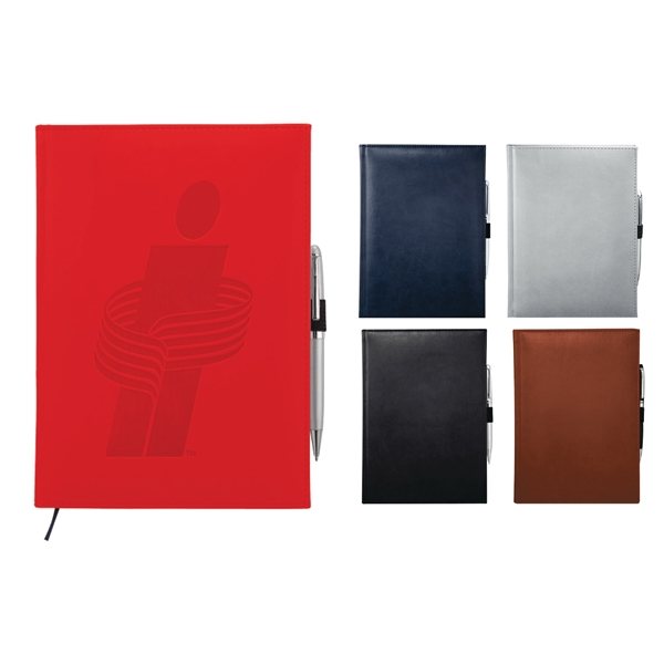 7" x 10" FSC® Mix Pedova™ UltraHyde Hardcover Large Bound JournalBook® - Italian UltraHyde