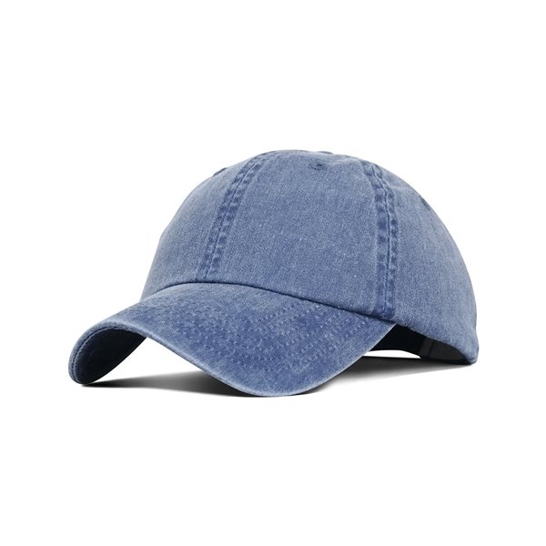 Fahrenheit Promotional Pigment Dyed Washed Cotton Cap - Unstructured &amp; Low-Profile