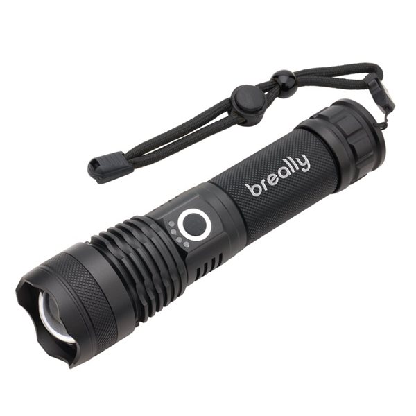 Rechargeable 15W LED Faro Flashlight - 1200 Lumens &amp; Aluminum Body