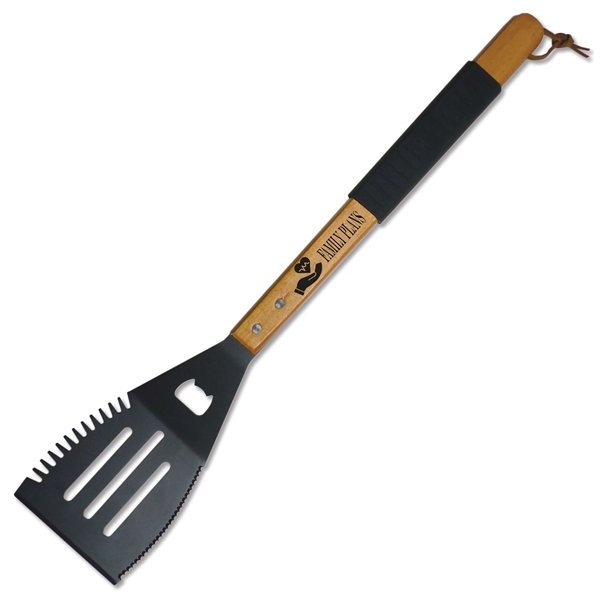 Multi-Function BBQ Tool - Non-stick &amp; Hardwood