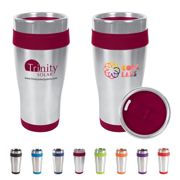 14.5oz Blue Monday Travel Tumbler