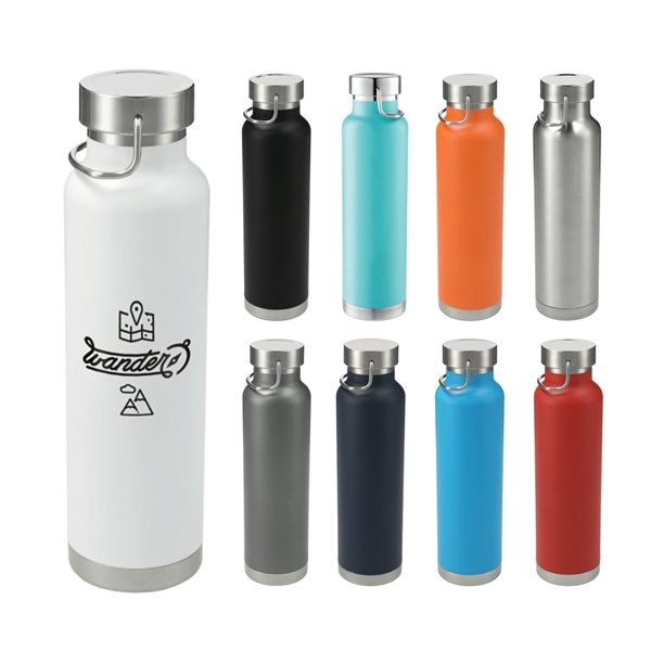 Thor Copper Vacuum Insulated 22oz Water Bottle