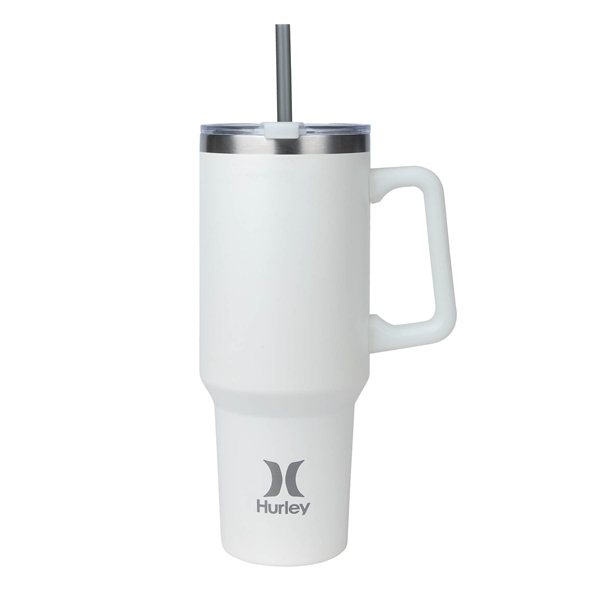 Hurley® Oasis 40 oz Vacuum Insulated Travel Mug - 30Hr Cold