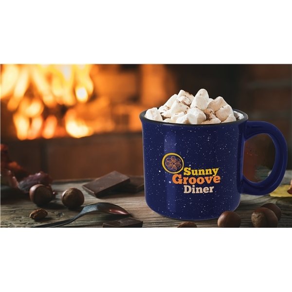 Campfire Mug - 13 oz - Ceramic &amp; Dishwasher-safe