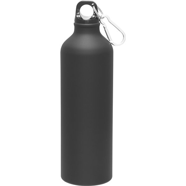 24 oz H2go Aluminum Classic - Matte Black - Carabiner