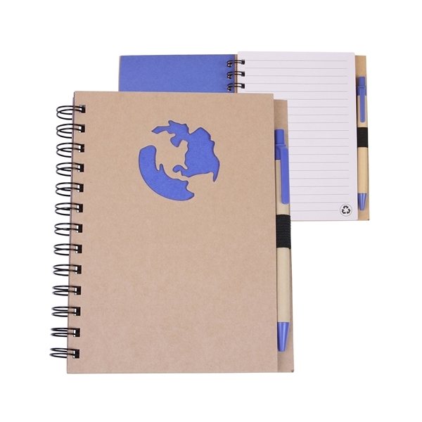 Globe Die Cut Notebook
