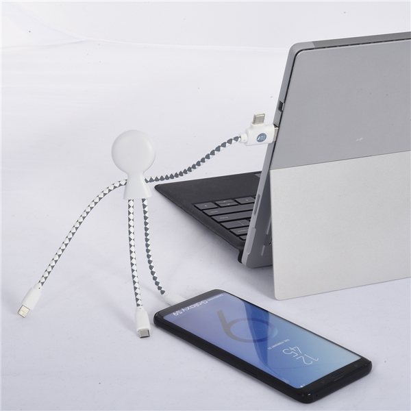 Xoopar Mr Bio All In One Charging Cable - Biodegradable &amp; Multi-Device
