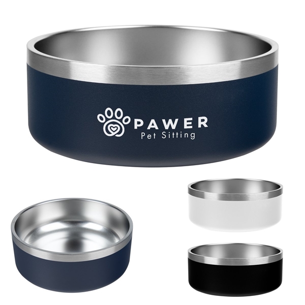 40 oz Stainless Steel Pet Bowl