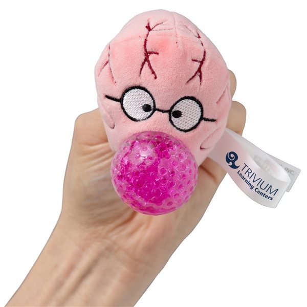 Stress Buster Brain - Plush &amp; Gel Beads