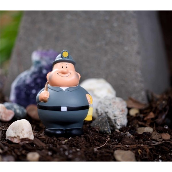 Miner Bert Stress Reliever - Squeezable