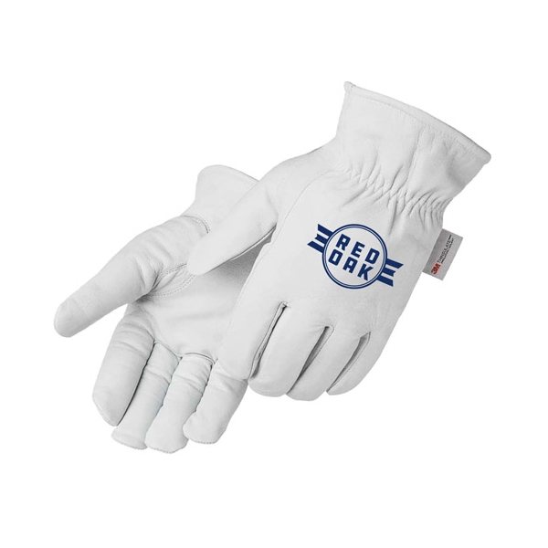Quality Grain Goatskin 3M Thinsulated Lined Driver Gloves with Fleece Lining