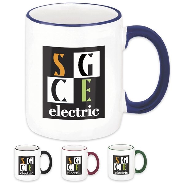 Two-Tone Mug - 11 oz - Dishwasher Safe