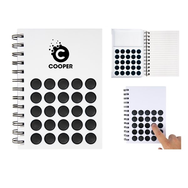 Push Pop Spiral Notebook