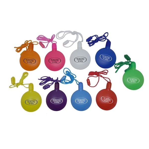 Round Shaped Bubbles with Breakaway Neck Cord