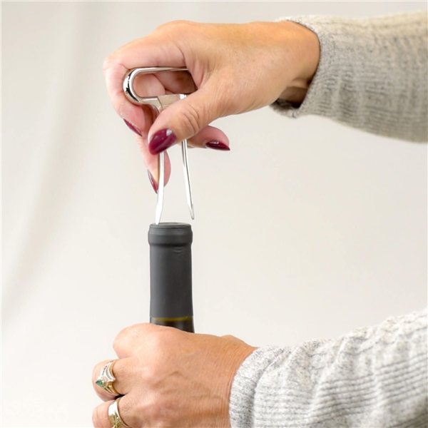 The Ahah! Wine Opener - Stainless Steel &amp; Dishwasher Safe