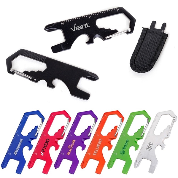 Carabiner Tool - 8-in-1 &amp; TSA Friendly