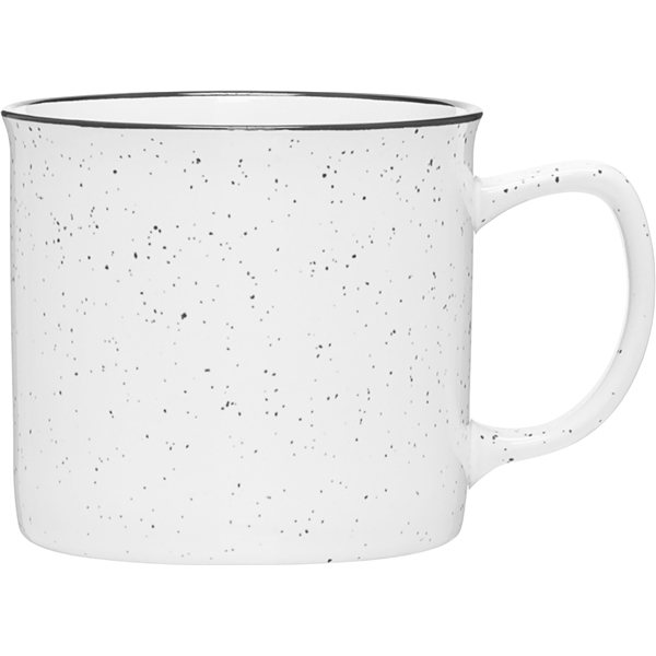 12 oz Cambria Ceramic Mug - White