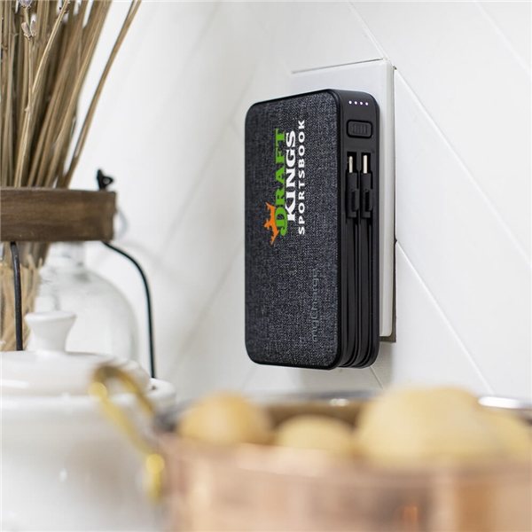 myCharge Powerhub Ultra 10,000mAh Everything Built in Portable Charger - Multi Device &amp; 54Hr Battery