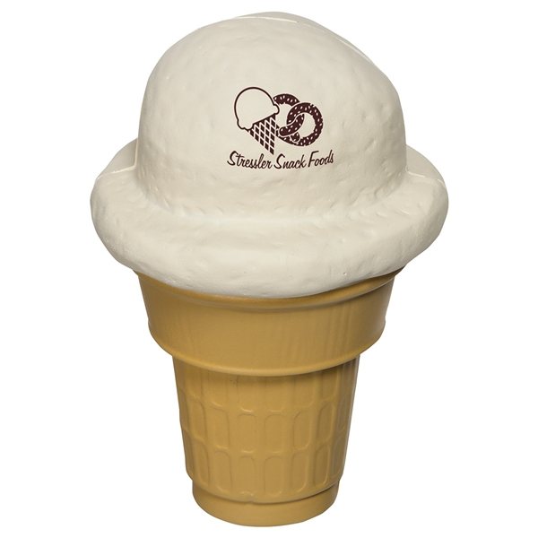 Ice Cream Cone - Stress Reliever - Polyurethane