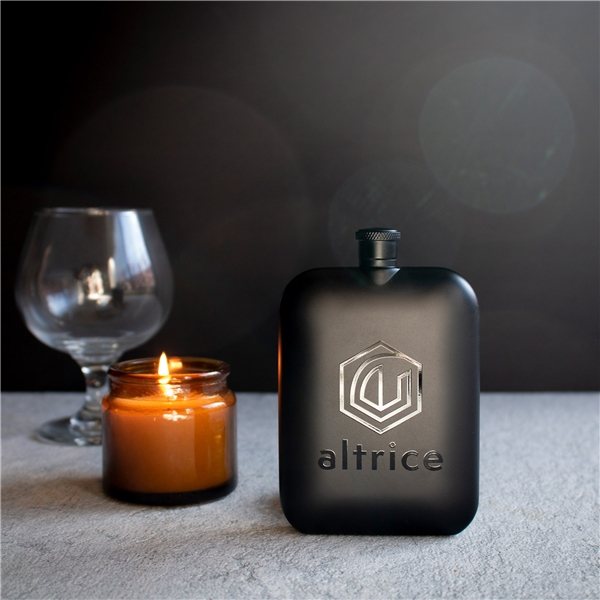 Signature Collection Luxe Flask - Stainless Steel