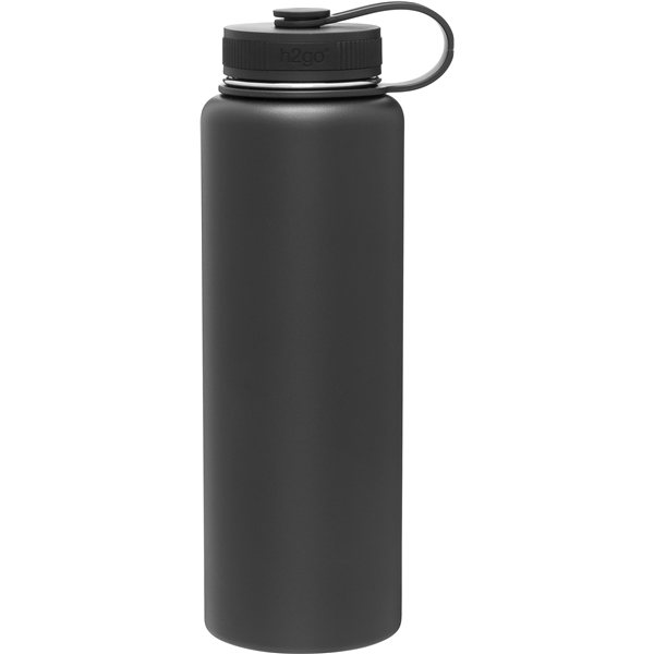 40 oz H2go Venture - Powder - Matte Black