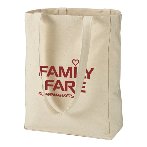 10 oz Cotton Canvas Everyday Tote - Heavy Duty
