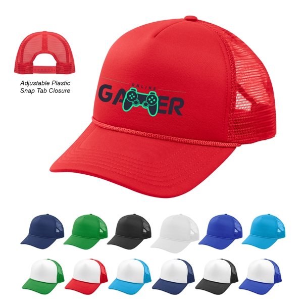 Convoy Trucker Cap - Polyester &amp; Mesh