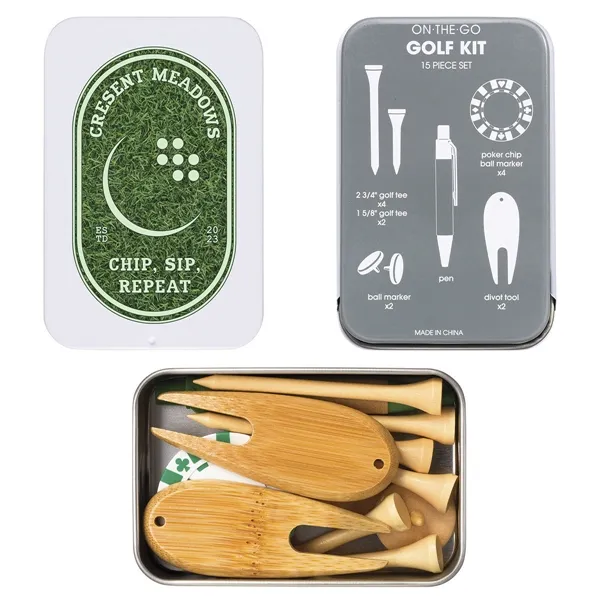 On The Go Golf Kit - Multiple Accessories