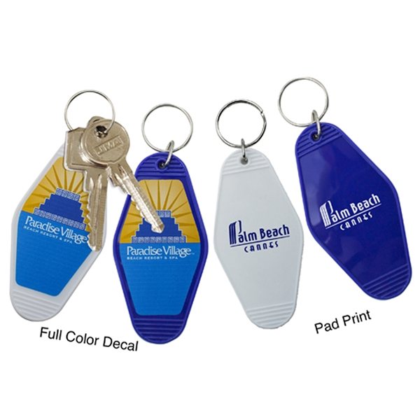 Motel Style Keychain - Diamond Shaped