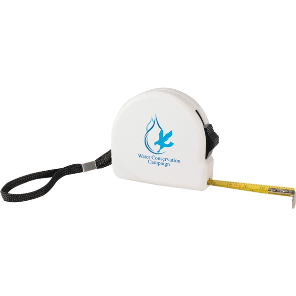 Handyman Locking 10 ft Tape Measure - Dual Measurement &amp; Wrist Strap