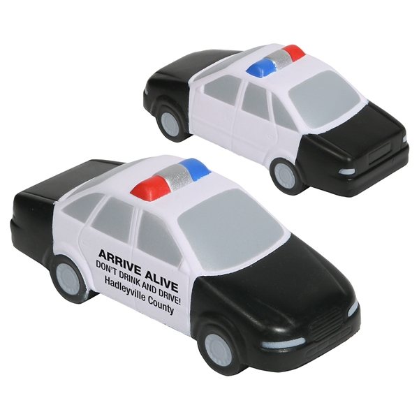 Police Car - Stress Reliever - Polyurethane