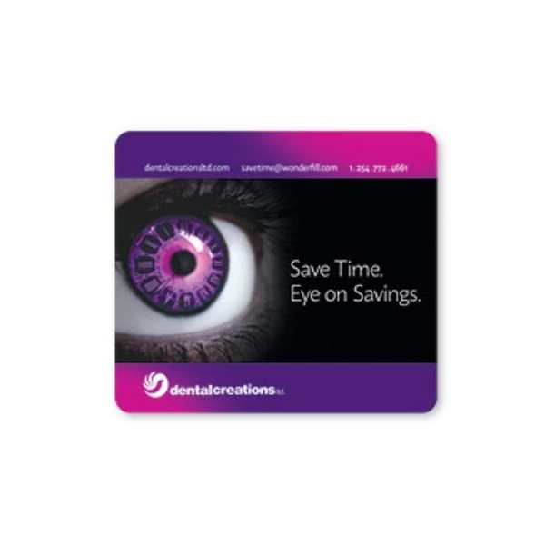 1/16" Heavy Duty Base + Origin'L Fabric Surface Mouse Pad, 1/16" x 8" x 9 1/2"