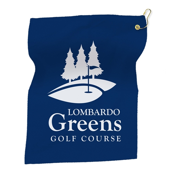 15" X 18" Golf Towel - Cotton Terry