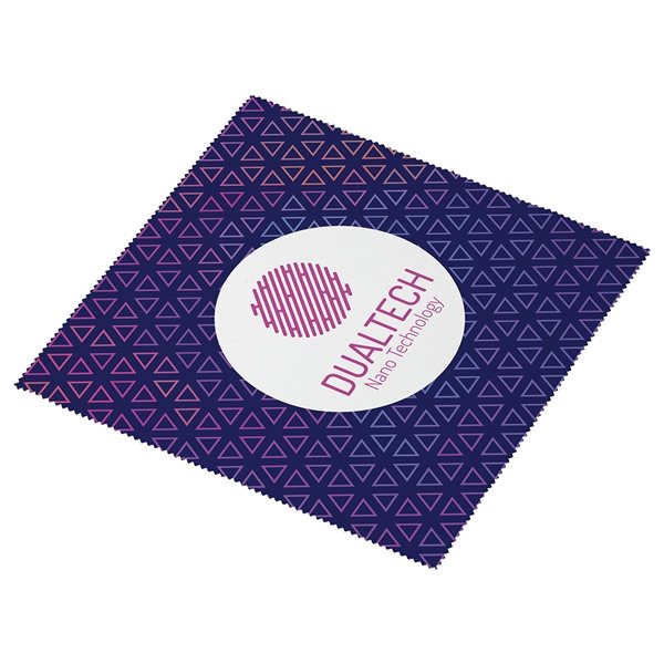 Suede 10" x 10" Microfiber Cleaning Cloth- Full-color - 200GSM & Machine Washable