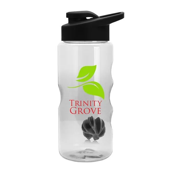 Mini Mountain – 22 oz Tritan™ Shaker bottle with Drink thru lid - BPA-Free & Dishwasher Safe