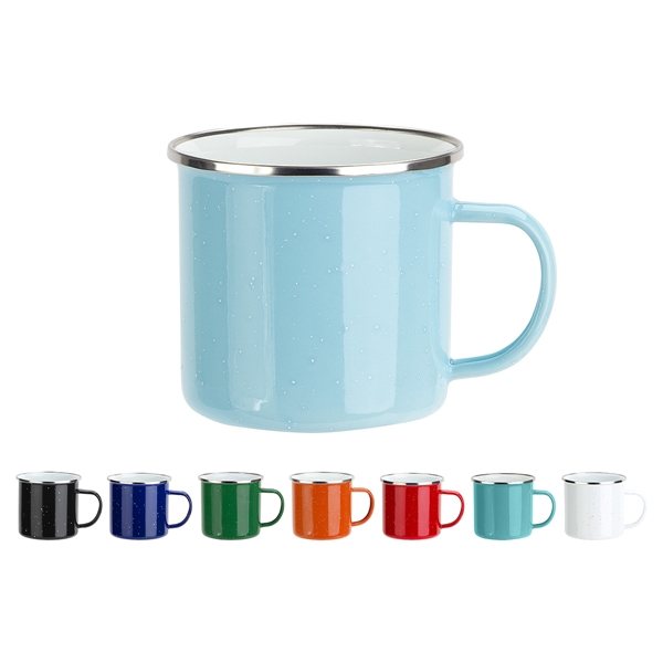 Foundry 16 oz Enamel-Lined Iron Coffee Mug
