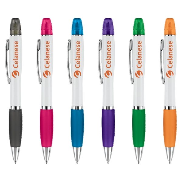 Curvaceous Ballpoint/Highlighter