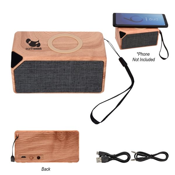 Boost Wireless Charger Speaker - Bluetooth 4.2 &amp; HD Sound