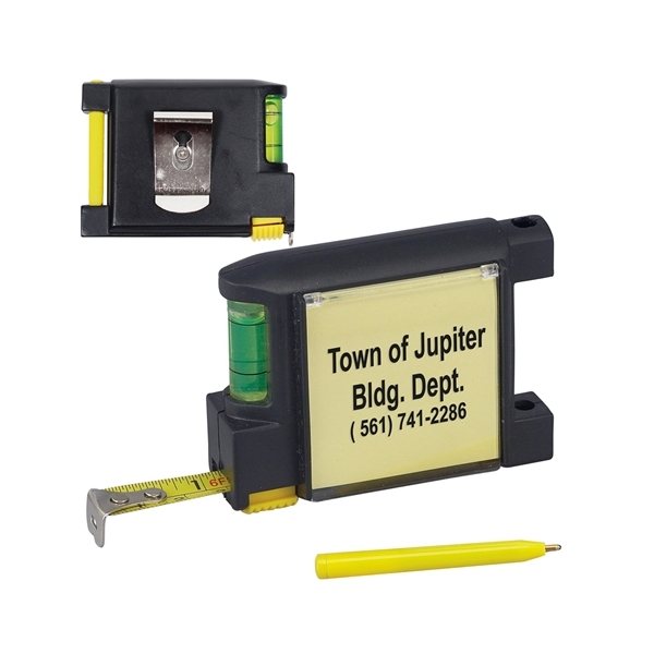 Level Notepad Tape Measure - Multi-tool
