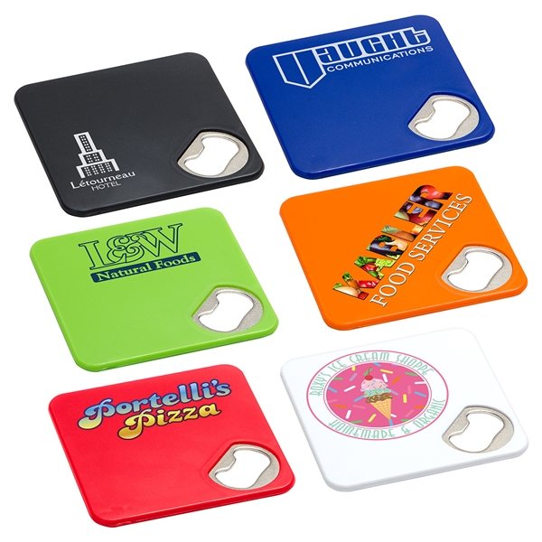 Econo Bottle Opener Coaster - EVA Foam