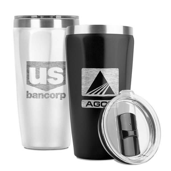 Bridgeport 16oz. Double Wall Recycled Stainless Steel Tumbler - Eco Friendly