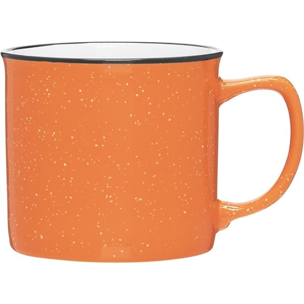 12 oz Cambria Ceramic Mug - Orange