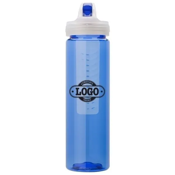 Newport 25 oz PET Bottle with Flip Spout & Infuser - BPA Free