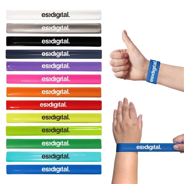 Vinyl Slap Bracelet - Snap Action